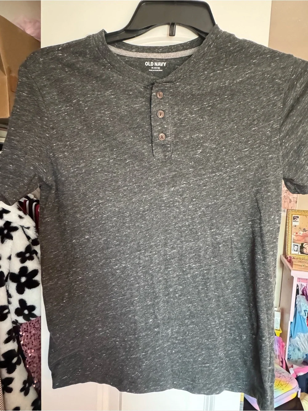 Old Navy Boys Short-Sleeve Henley Trio